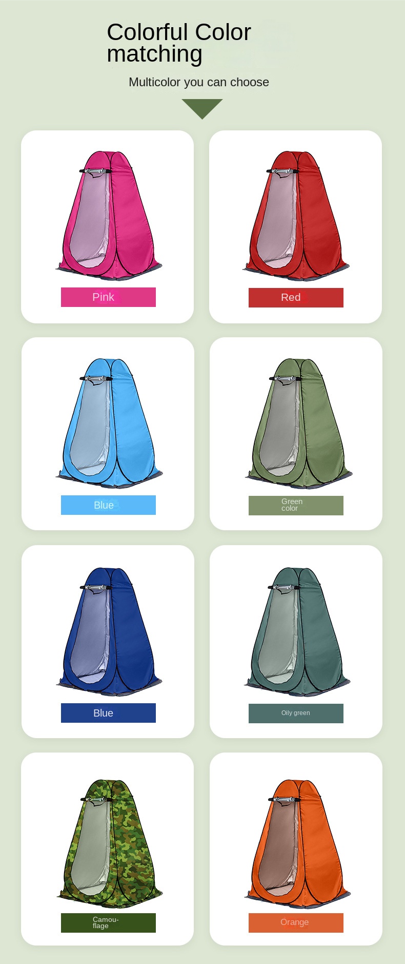 Cheap Goat Tents Portable Outdoor Camping Tent Shower Tent Bath Changing Fitting Room Tent Shelter Camping Beach Privacy Toilet Camping Tent   